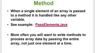 COSC 1437 - Chapter 7 - Arrays and the ArrayList Class Part C