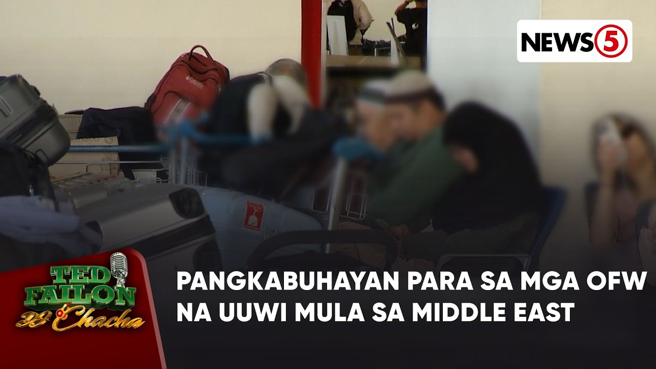 DOLE, handang magbigay ng pangkabuhayan sa mga OFW na uuwi mula Middle East | Ted Failon & DJ Chacha