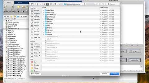 TerraceM-2 Tutorial. 1) Load Inputs in TerraceM_MAP