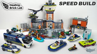 All LEGO City 2024 Police sets Compilation Speed Build