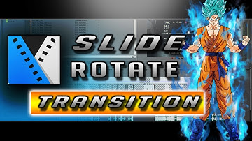 Sony Vegas | AMV Tutorial- Slide Rotate Transition {AE Inspired} (DO NOT MISS THIS!