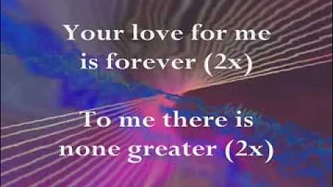 No Greater Love - Fred Hammond (Free to Worship)