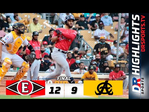 Resumen Leones del Escogido vs Águilas Cibaeñas | 19 DIC 2021 | Serie Regular Lidom