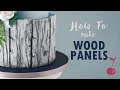 How to Make Rustic Wood Panels | Cherry Basics Tutorial