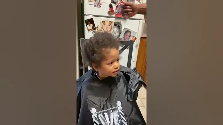 My son’s first haircut (GONE WRONG) #barber #tiktok #shorts #haircut #funny