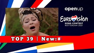 Eurovision Song Contest 2021 | TOP 39 New: 🇲🇹