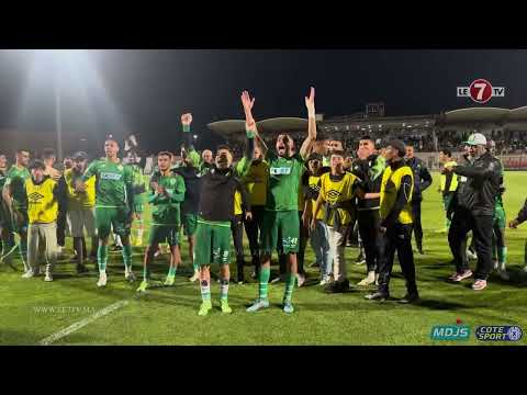 زريدة يتحول الى كابو و موهوب يقود احتفالات لاعبي الرجاء وتجاوب رائع من الجماهير وسط أجواء خيالية