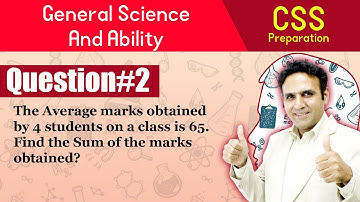 Average Questions | General Science and Ability | Math Problems | Study River | CSS Club