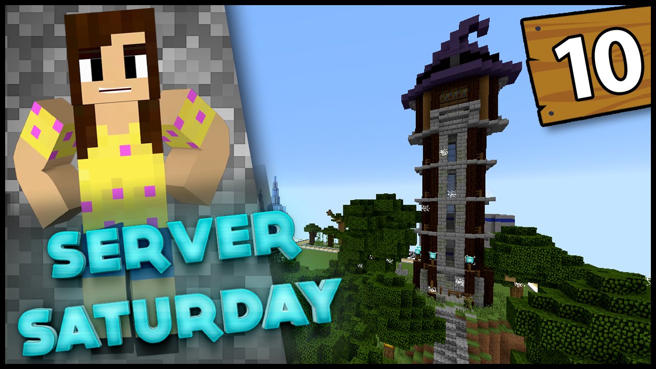 WITCH TOWER! - Minecraft SMP: Server Saturday - Ep 10 - - YouTube