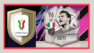 COPPA ITALIA Francesco Totti SBC MAD FUT 21  Objectives [7/12] MADFUT ICON 96 TOTTI