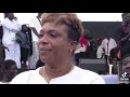 La dépouille de Nadya Sabey au Stade d'Angré : Côte d'Ivoire