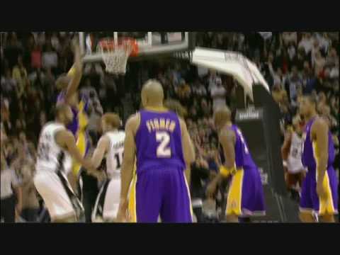 Kobe Bryant clutch shot vs Spurs January 14 2009