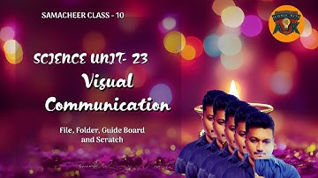 Visual Communication||Class 10 Science Unit 23
