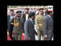 Musharraf meets Ahmadinejad on regional tour, talks on Mideast