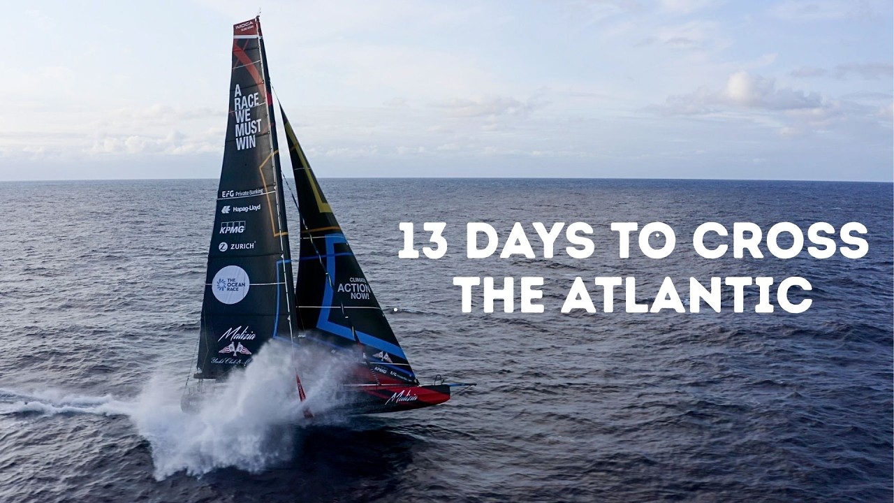 ⁣Inside Malizia 4: 13 Days at Sea from France to New York