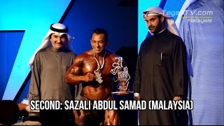 Sazali Samad - Silver Medalist 70KG Class of Platinum Bodybuilding Figure 2015