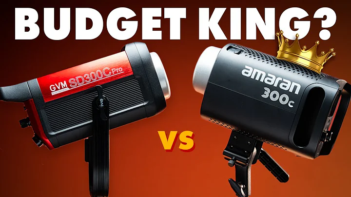 The Best BUDGET RGB Light for Filmmakers | GVM 300C vs Amaran 300C
