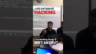 Database Kiya Hack 😳 Live Hacking Guruji 👨‍🏫 #bugbounty live bug hunting | bug hunting | MIET screenshot 5