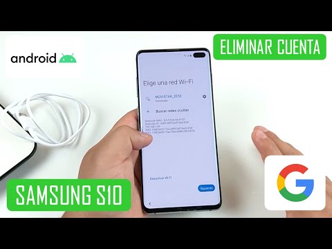 Eliminar Cuenta de Google Samsung Galaxy S10 Plus | Android 10