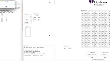 Adding in LMC   Little Man Computer Tutorial 1
