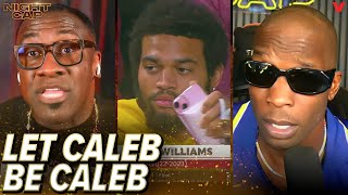 Shannon Sharpe & Chad Johnson react to Caleb Williams’ pink phone outraging social media | Nightcap