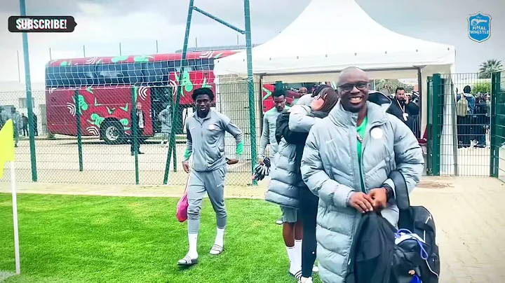 Ejuke & Lookman shine in Super eagles Final Training Ahead of Tanzania Afcon clash as Chelle smiles