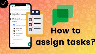 How to assign tasks on Google Chat