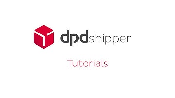 DPD Shipper Pickup parcelshop Shipment