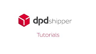DPD Shipper Pickup parcelshop Shipment