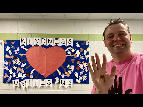 Mr. Peace Visits Wixom Elementary School in Wixom, Michigan