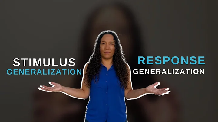 Stimulus v.  Response Generalization
