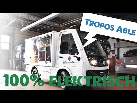 Video: Tropos Motors Sorgt Auf Der CES Mit Neuer Elektrischer Lieferlösung Für Die Letzte Meile Für Furore