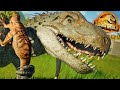 INDOMINUS RIPS AWAY RAPTORS! Awesome New Indominus Rex Animations In Jurassic World Evolution 2