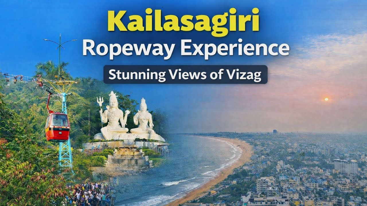 Kailasagiri Ropeway Experience | Stunning Views of Vizag ...