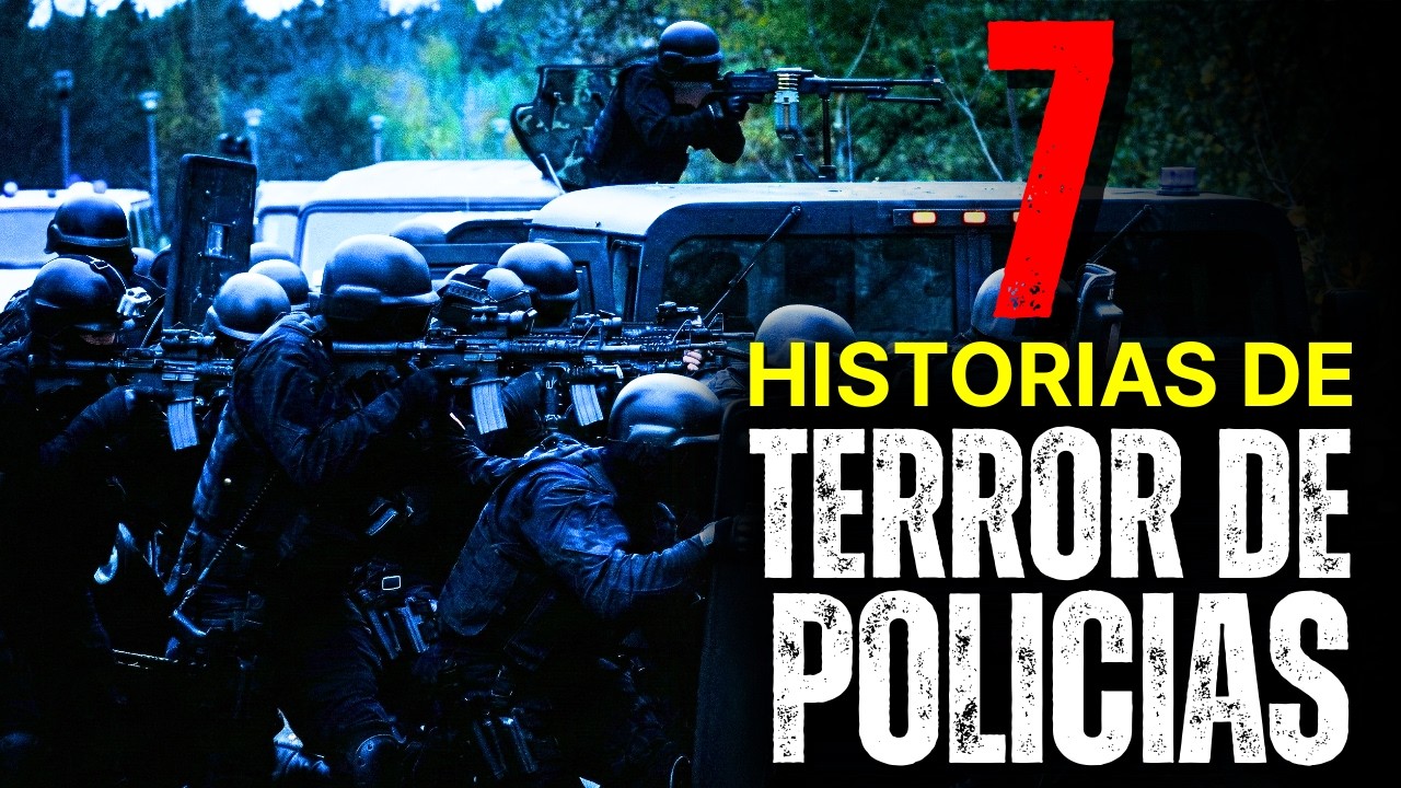 7 HISTORIAS de TERROR de POLICIAS (HISTORIAS REALES) Vol. 2 │Relatos Jamás Contados
