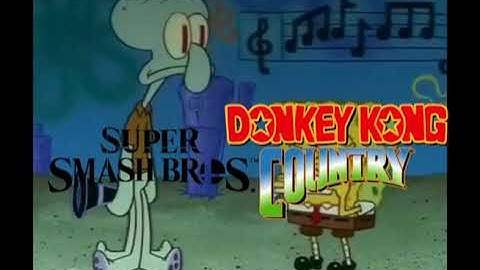 SpongeBob Wrong Notes - DK Victory, Smash Bros