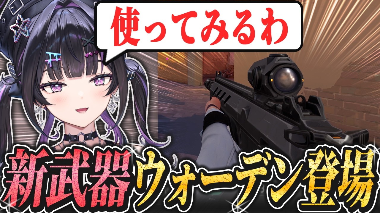 【 VALORANT 】新パッチ調査。ACEでご機嫌!?新武器に評価システムまで変わってて新鮮!【にじさんじ / 千凛あゆむ】