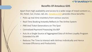 Amadeus Reservation System