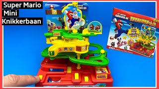 Super MARIO BROS mini knikkerbaan uitpakken | Family Toys Collector