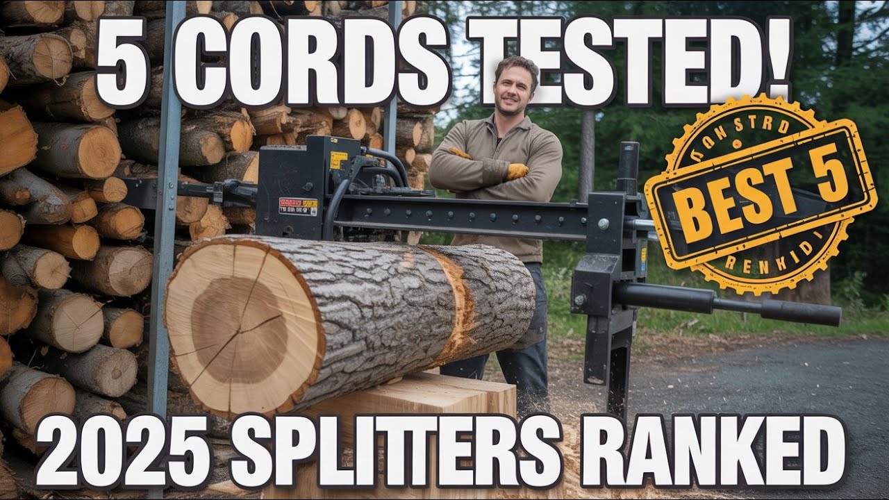 Stop Splitting Wood by Hand! (5 Best Log Splitters for ANY Budget ...