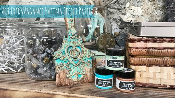 DIY Patina Faux Finish with Paint - Artsy Chicks Rule®