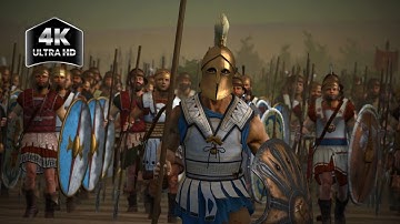 Greco-Persian Wars Begin: Battle of MARATHON 490 BC (4K Historical Cinematic Battle)