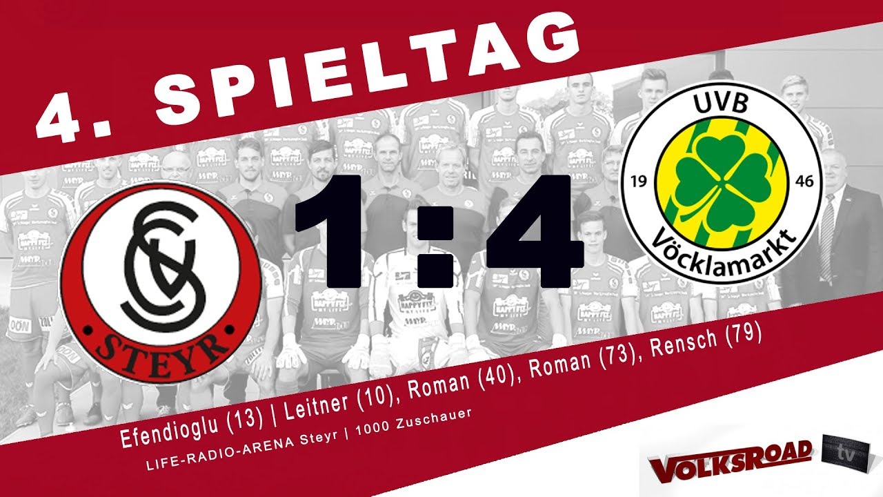SK Vorwärts Steyr vs. UVB Vöcklamarkt 1:4 (1:2) | Spieltag 4