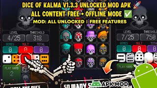 Dice of Kalma v1.3.3 Unlocked MOD APK 🚀 All Content FREE + Offline Mode ✅ #modapk #diceofkalma screenshot 1
