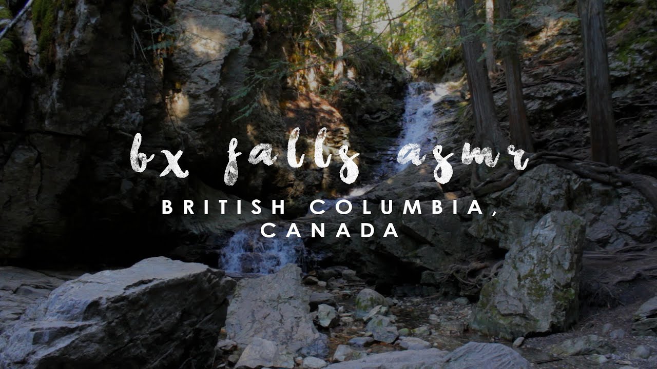 BX Falls ASMR | Relaxing Waterfall Sounds in Vernon BC | Go for a Hike