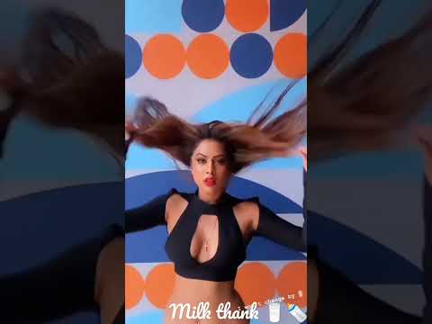 do you wants this milk🍼.Nia sharma milky bouncy b00bs Start shagging hard