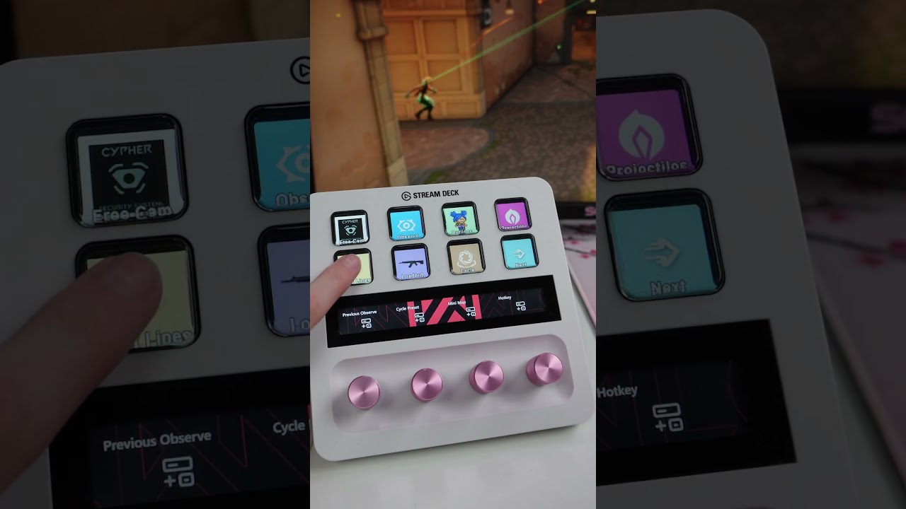Stream Deck Levels Up Your In Game Valorant Observing Streamdeck