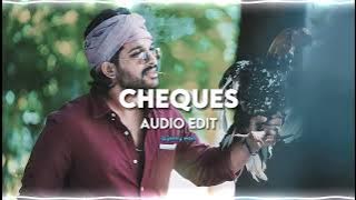 Cheques - SHUBH - [edit audio] - (requested)