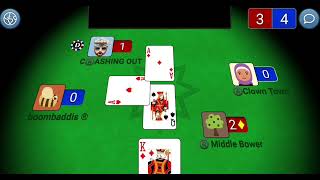 Euchre 3D rated game screenshot 1