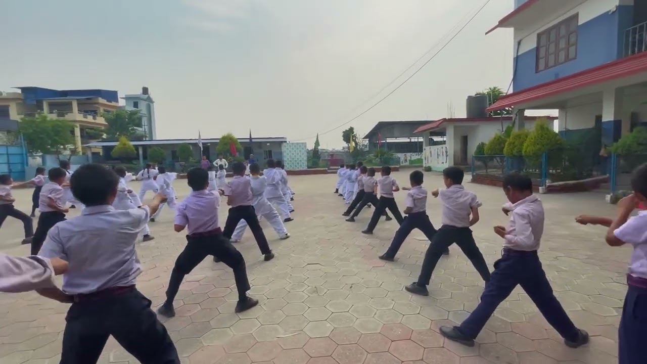 Devkota Education Foundation ❤️ Karate Class